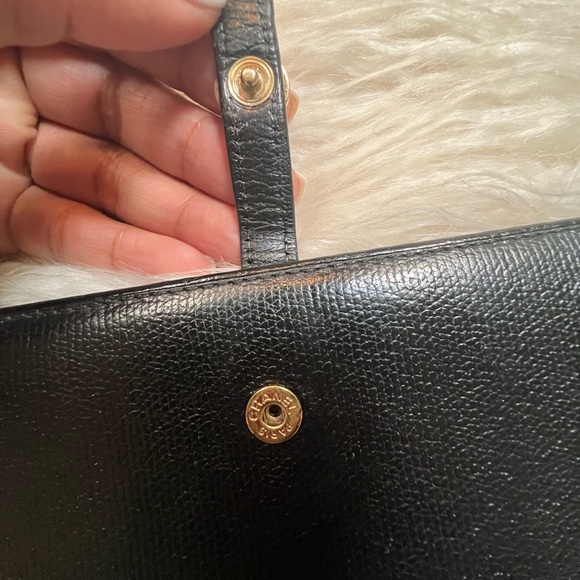 Vintage Chanel calfskin leather wallet - Picture 6 of 16